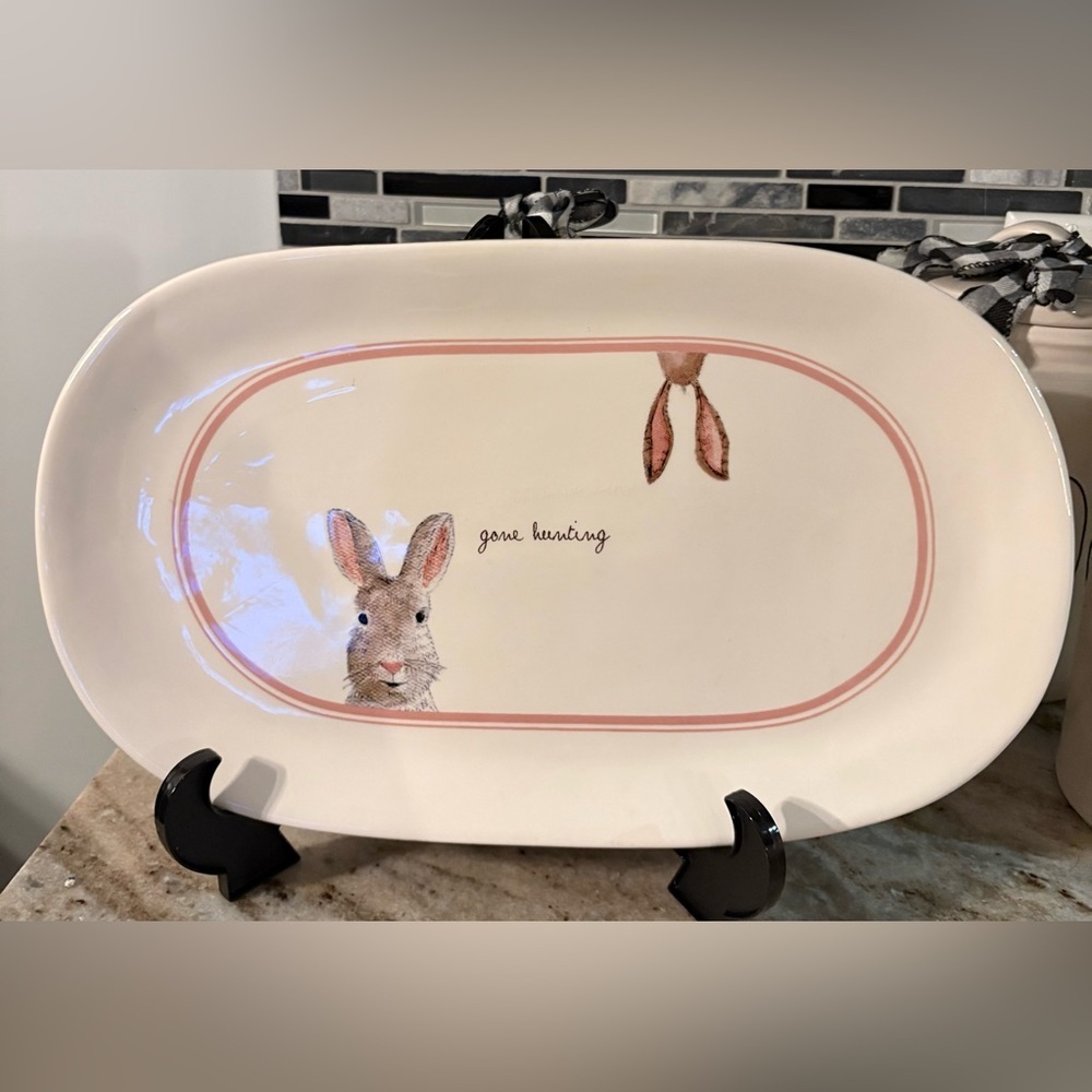 Rae Dunn GOING HUNTING Platter